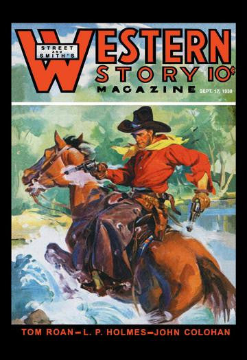 Western Story Magazine: No Limits 20x30 poster