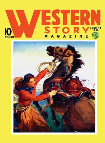 Western Story Magazine: She Ruled the West 20x30 poster