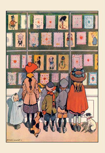 Children At The Window 20x30 poster