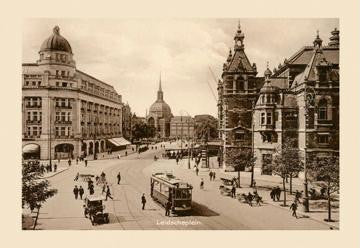 Leidscheplein, Amsterdam 20x30 poster