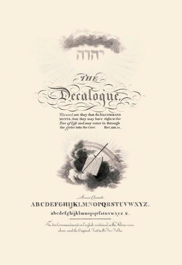 The Decalogue 20x30 poster