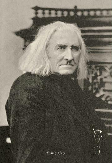 Liszt in his 75th Year 20x30 poster