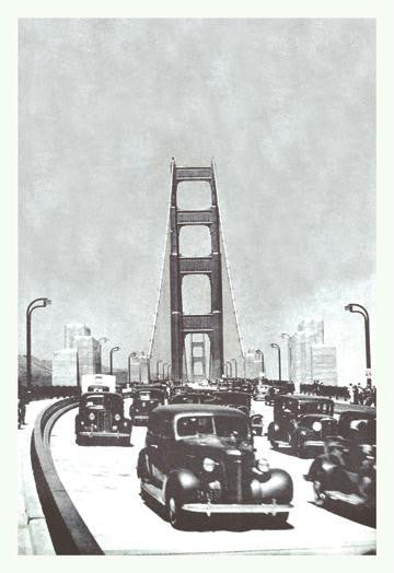 The Golden Gate Bridge, San Francisco, CA 20x30 poster