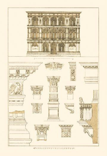 Palazzo Vendramin-Calergi at Venice 20x30 poster