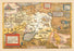 Map of Russia 20x30 poster