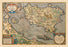 Map of a Mediterranean Island 20x30 poster