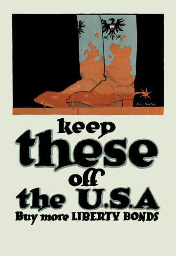 Keep These Off The USA 20x30 poster