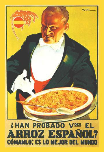 Arroz Espanol 20x30 poster