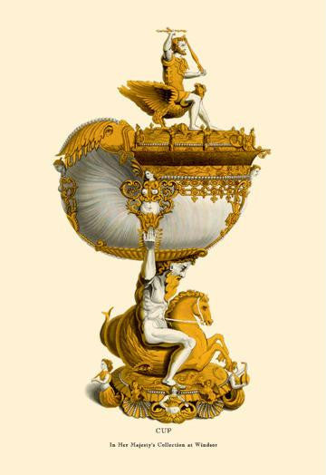 Cup in Her Majesty&#39;s Collection at Windsor 20x30 poster