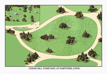 Cedar Hill Cemetery, at Hartford, Conn. 20x30 poster