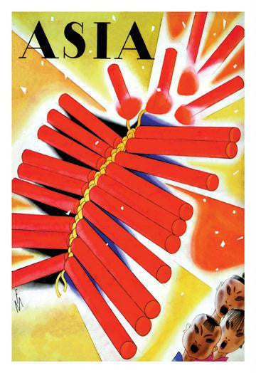 Chinese Fire Crackers w-TITLE 20x30 poster