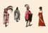 Flamboyant Medieval Costumes 20x30 poster