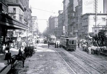 Historic Philadelphia Trolleys 20x30 poster