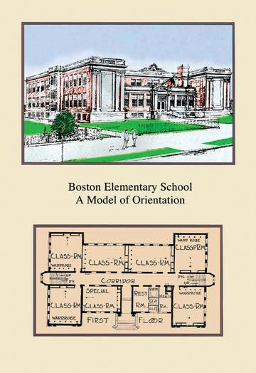 Boston Elementary School 20x30 poster