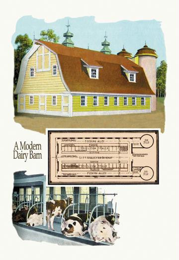 A Modern Dairy Barn 20x30 poster