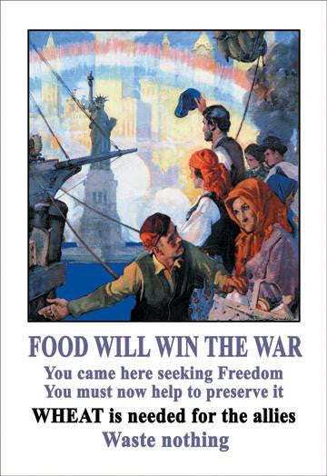 Food Will Win the War 20x30 poster