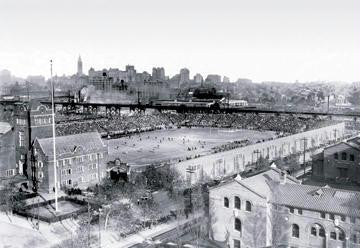 Football Game at Franklin Field, Philadelphia, PA 20x30 poster