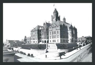 Courthouse, Los Angeles, California 20x30 poster