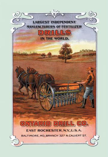 Ontario Drills 20x30 poster