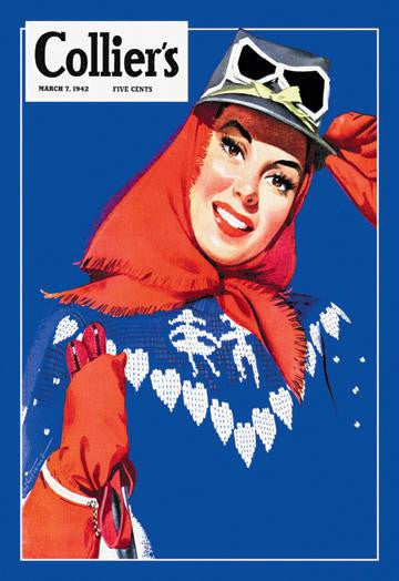 Collier&#39;s, March 1942 20x30 poster