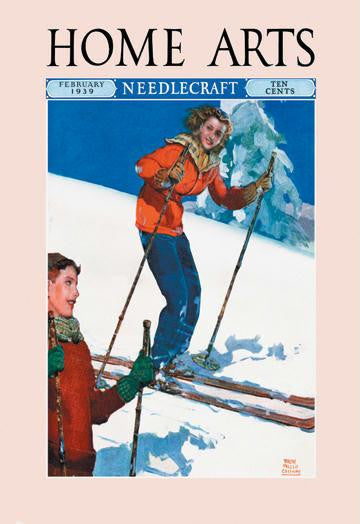 Home Arts, February 1939 20x30 poster