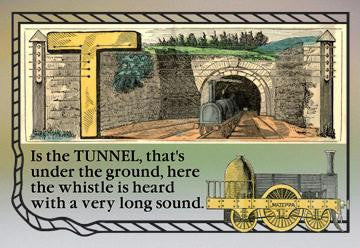 T is the Tunnel 20x30 poster