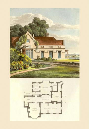 A Vicarage House 20x30 poster