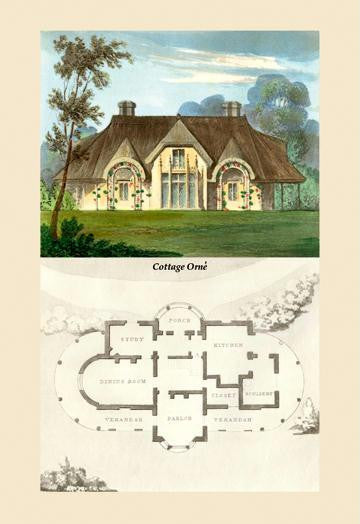 A Cottage Orne #2 20x30 poster