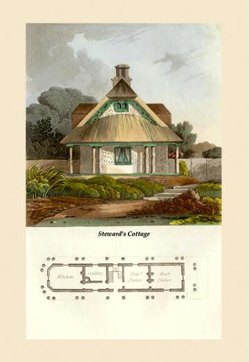 A Steward&#39;s Cottage 20x30 poster