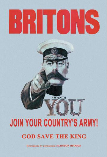 Britons: Join Your Country&#39;s Army 20x30 poster