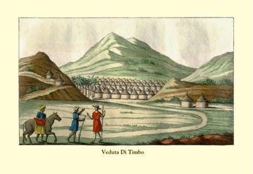 Veduta di Timbo 20x30 poster