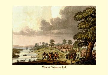 View of Guisala or Joal 20x30 poster