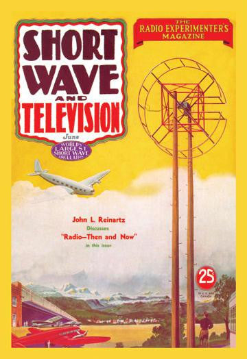 Short Wave and Television: Radio and Airplanes 20x30 poster