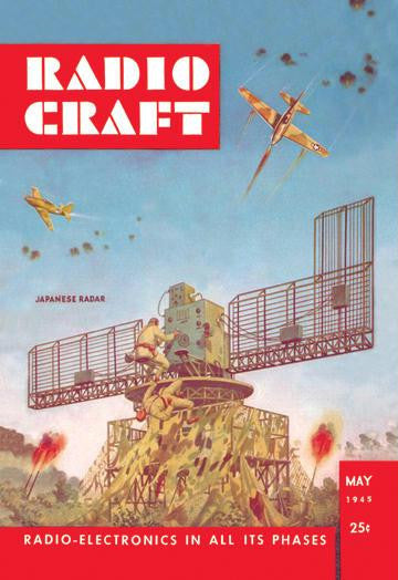 Radio Craft: Japanese Radar 20x30 poster