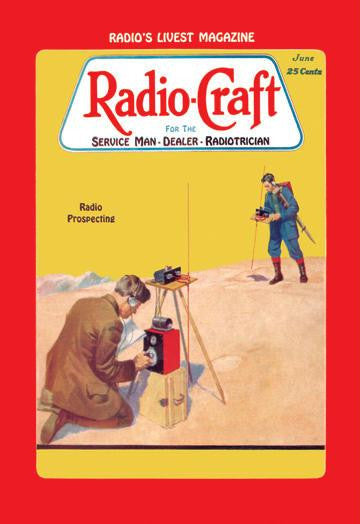 Radio Craft: Radio Prospecting 20x30 poster