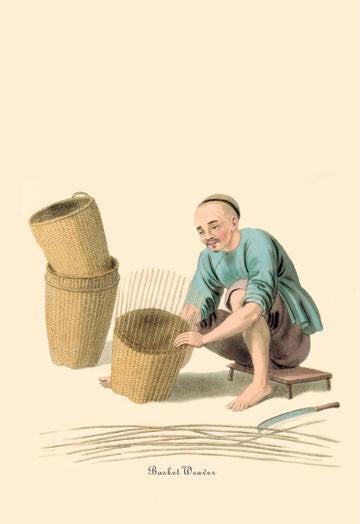 Basket Weaver 20x30 poster