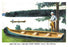 Square Stern Model&#39; Canoe 20x30 poster