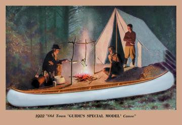 Guide&#39;s Special Model&#39; Canoe 20x30 poster