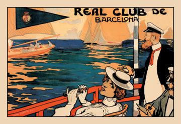 Real Club de Barcelona 20x30 poster