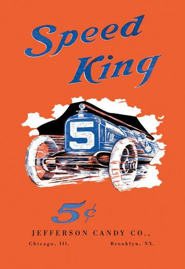 Speed King 20x30 poster