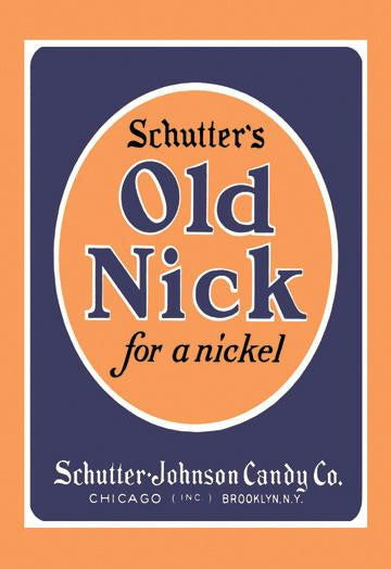 Schutter&#39;s Old Nick 20x30 poster