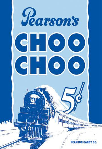 Pearson&#39;s Choo Choo 20x30 poster