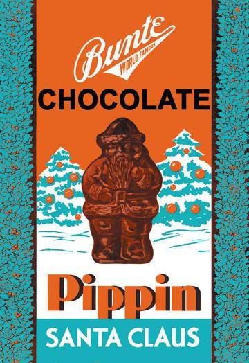 Chocolate Pippin Santa Claus 20x30 poster