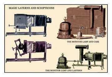 Odd Fellows: Magic Lanterns, Sciopticons, and Monitor Lamps 20x30 poster