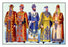 Odd Fellows: Men in Robes and Turbans 20x30 poster