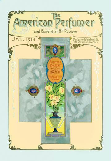 American Perfumer and Essential Oil Review, January 1914 20x30 poster