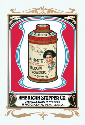 Jap-O-Nita Talcum Powder 20x30 poster