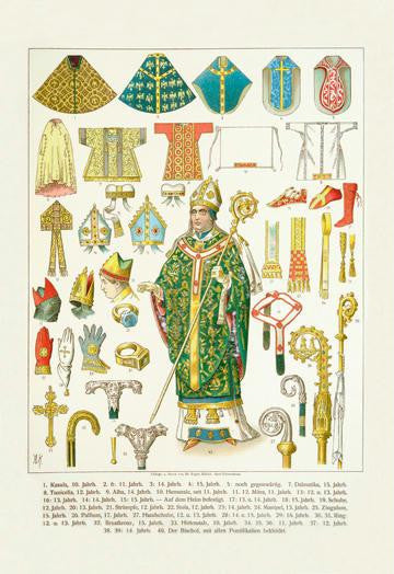 Vestments-Headwear 20x30 poster