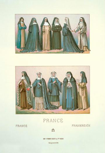 France-Nuns #1 20x30 poster