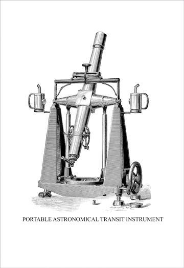 Portable Astronomical Transit Instrument 20x30 poster